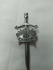 Kilt Pin, Pewter, With 'Chivas