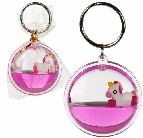 Floating unicorn keyring - floating,