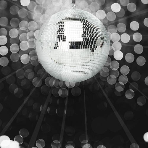 Mirror disco ball silver - mirror,