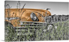 ARTCANVAS Oldtimer Car in