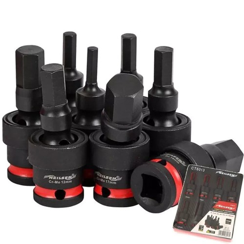 8pc dr universal swivel - 1/2",