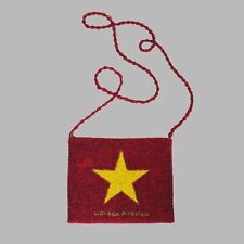 Voyage Passion Vintage Red Star Beaded Crossbody Bag | Y2k | Made in Italy