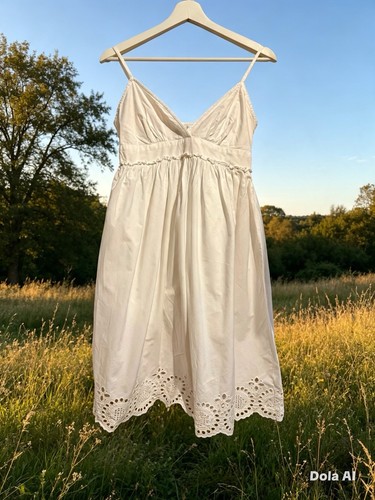 White dress - white,