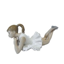 NAO by Lladro Ballerina Pensive Ballet Figurine #00149 Porcelain Spain Retired