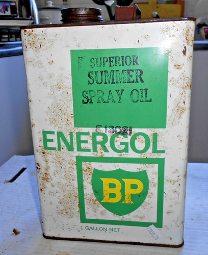 Vintage energol oil can one - bp,