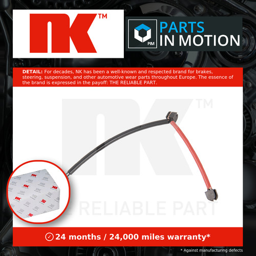 Brake pad wear indicator - brake,