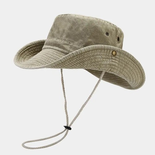 Unisex cotton bucket hat sun - cotton,