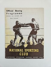 Boxing at National Sporting Club Empress Stadium Earls Court - 30th January 1939