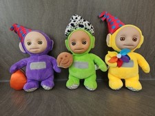 3 x 8" Tellytubby Plush Toys