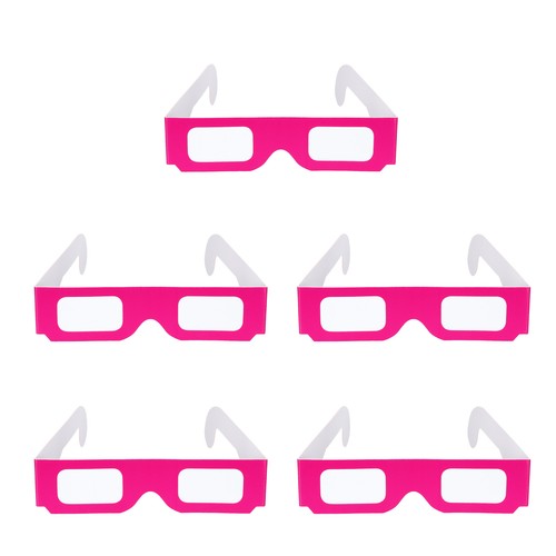 Pack diffraction glasses - 5, 3d