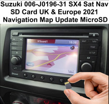 SD Micro Card Map for Suzuki