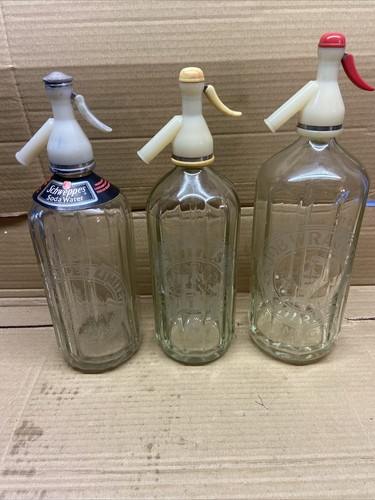 Vintage soda water - vintage, bottles