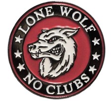 Lone Wolf No Bike Clubs Biker