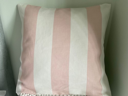 Cabbages roses stripe - &,