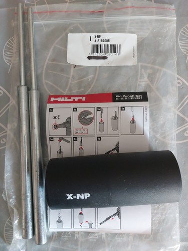 Hilti pin punch kit - punch,