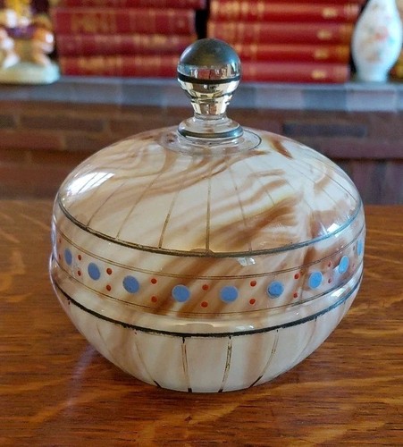 Antique art deco coloured - antique,