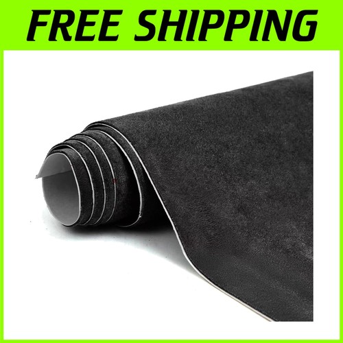 Black suede wrap 17x70 inch - black,