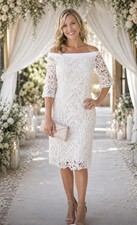 Frank Usher White Dress UK