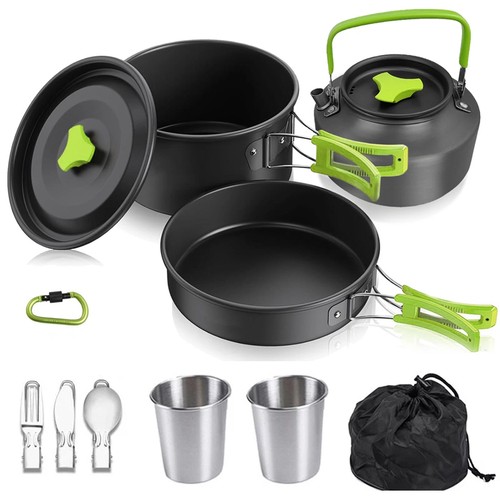 Camping cookware set outdoor - camping,