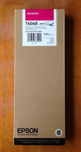 Genuine epson ink - ink, t606b