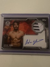 2025 Topps - Knockout UFC - Adrian Yanez - Autograph Relics Card /199