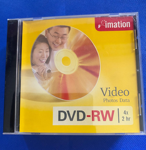 New unsealed imation dvd - new, dvd-rw