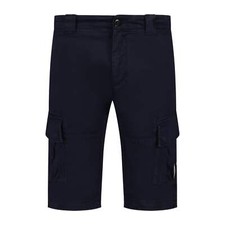 CP Company Bermuda Cargo Lens Shorts Navy