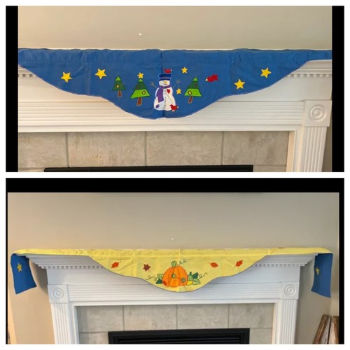 Reversible holiday fire - reversible, place