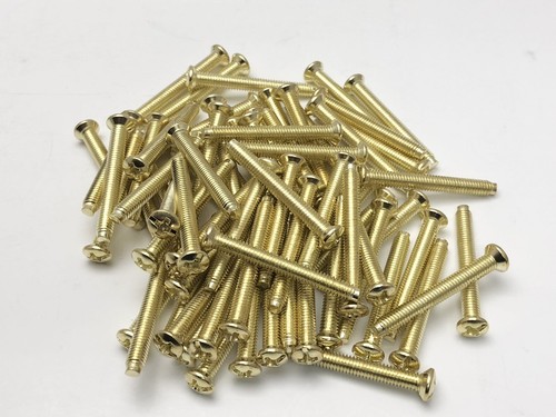 Electrical screw brass 5mm - brass, x