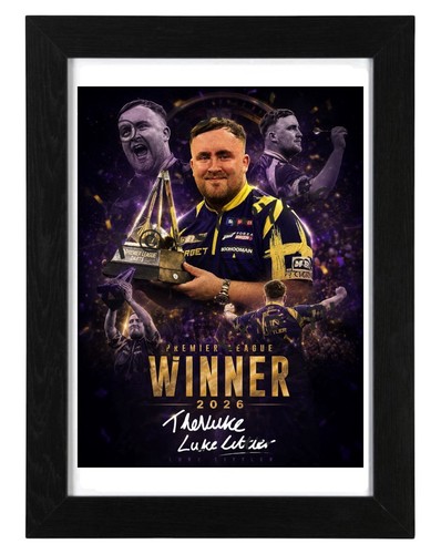 Luke littler signed - littler, autograph