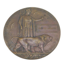 Ww1 bronze death penny - bronze,