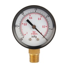 2 Vacuum Pressure Gauge Fr Air