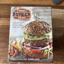 Lakeland Gourmet Burger Press and Mini Burger Or Fish Cake Discs