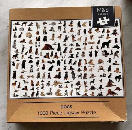 Dogs 1000 piece jigsaw - dogs,