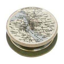 Antique c.1900 Liverpool Map