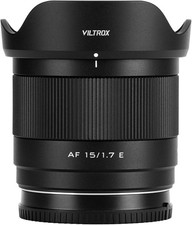 Viltrox AF 15mm f/1.7 Air Wide Prime Lens for Sony E-Mount - UK Seller - New!