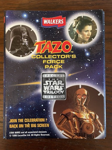 1996 star wars trilogy tazo - wars,