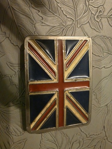Vintage enamel britain belt - vintage,
