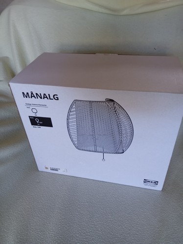 Ikea manalg wall lamp woven - ikea,