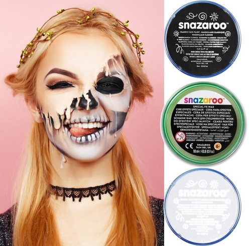 Snazaroo and wax halloween - and, fx