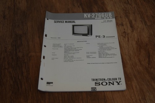 Rare sony 2766ub - rare, kv-2766ub