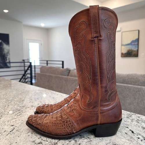 Lucchese caiman boots d - lucchese,