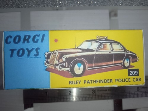 Corgi no209 riley pathfinder - corgi,