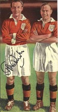 Wizard of the Wing - Sir Stanley Matthews - handsigned picture