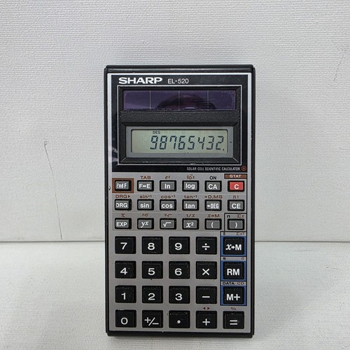 Vintage sharp 520 solar - sharp,