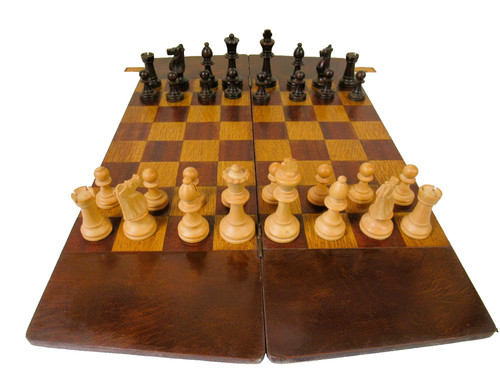 Antique large chess - antique,