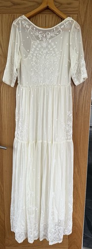 Bohemian style wedding dress - bohemian,