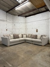 Large Light Grey DFS Corner Sofa DELIVERY AVAILABLE!
