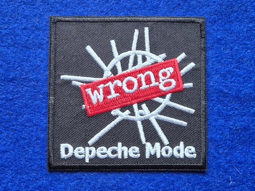 Depeche mode patch sew iron - depeche, or