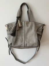 Next Grey Faux Leather Tassel
